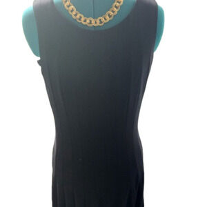 P003. Joseph Ribkoff Black Sleeveless Dress NWOT |10